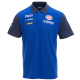 2025 Yamaha Blue Polo  Racing Suit (翻领)