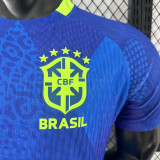 25/26 Brazil Away  Player Version Soccer Jersey（带星）