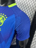 25/26 Brazil Away  Player Version Soccer Jersey（带星）