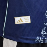 25/26 Algeria Royal Blue  Player Version Soccer Jerse#A37