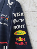 2025 Red Bull Black Polo  Racing Suit (翻领)
