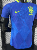 25/26 Brazil Away  Player Version Soccer Jersey（带星）