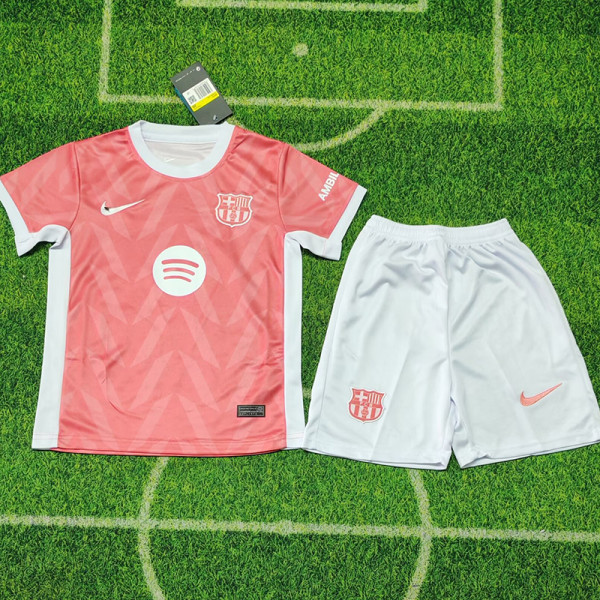25/26 BAR Special Edition Pink Kids Soccer Jersey
