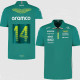 2025 Martin Aston  Poll Green #14 Racing Suit（翻领14号）