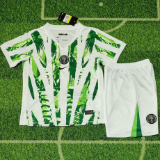 25/26  Nigeria Home Kids Soccer Jersey