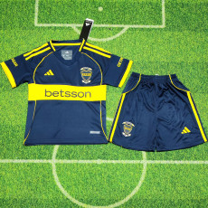 25/26 Boca Juniors Home Kids Soccer Jersey