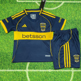 25/26 Boca Juniors Home Kids Soccer Jersey