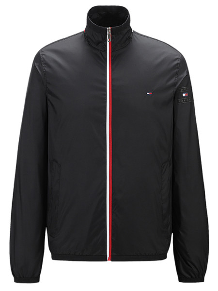 2025 New Black Simple casual Windbreaker#汤米风衣-707