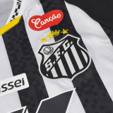 25/26 Santos FC Away  Fans  Soccer Jersey(Print All Sponsor)(新全广告)