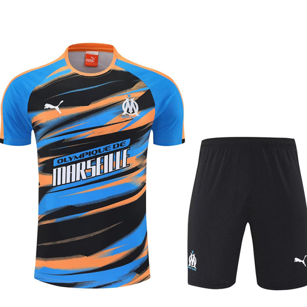 25/26  Marseille Orange #Blue Training Short Suit
