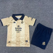 24/25 La Coruna 25th Anniversary Edition Yellow Kids Soccer Jersey