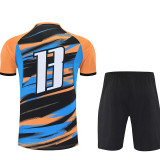 25/26  Marseille Orange #Blue Training Short Suit