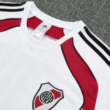 25/26 River Plate White Training Shorts Suit