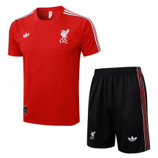 25/26  LIV Red Training Short Suit#D2580