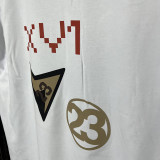 2025 T269 Jordan Logo  Pure Cotton  White T-shirt