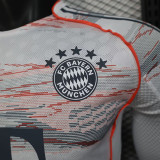 25/26  Bayern Away Player Version  Long Sleeve  Soccer Jersey（长袖）