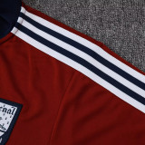 25/26  ARS Maroon Half Pull Tracksuit #B2539 (半拉链)