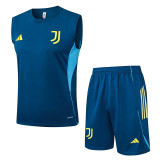 25/26  JUV Blue Tank top and shorts suit#D2577