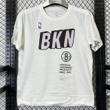 2025 T265 Blue Nets  Pure Cotton  White T-shirt