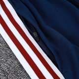 25/26  ARS Maroon Half Pull Tracksuit #B2539 (半拉链)
