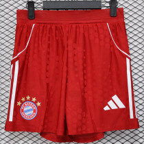 25/26 Bayern Home  Player Version Shorts Pants