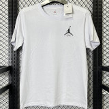 2025 T269 Jordan Logo  Pure Cotton  White T-shirt