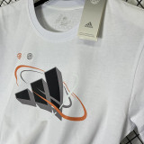 2025 T270 AD Pure Cotton  White T-shirt