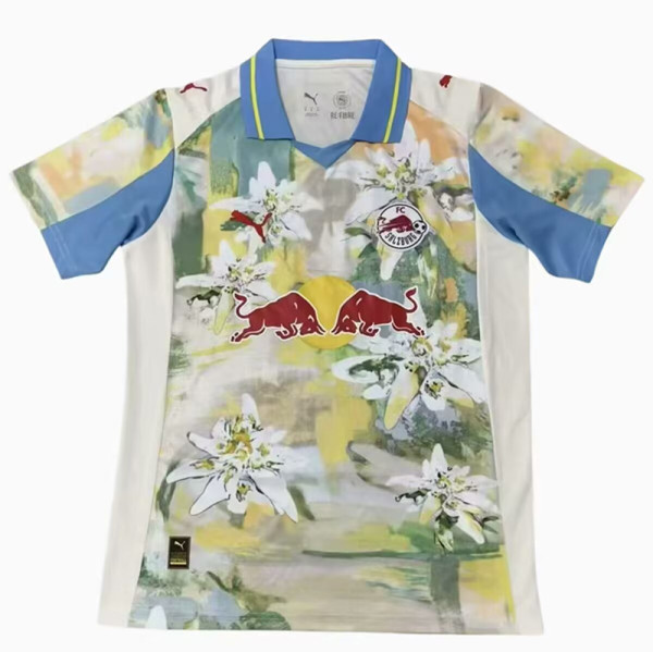 25/26 RB Salzburg Away Fans Soccer Jersey (萨尔茨堡红牛)