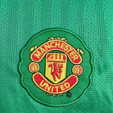 2007/2008 Man Utd Goalkeeper Green Retro Soccer Jersey
