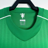 2007/2008 Man Utd Goalkeeper Green Retro Soccer Jersey