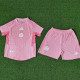 25/26   Algeria  Pink Player Version  Kids Soccer Jersey#A37
