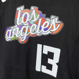 2025 T263 Clippers  GEORGE #13 NK Black  Pure Cotton T-shirt