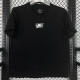 2025 T258  Graffiti NK Black Pure Cotton T-shirt