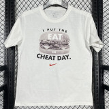 2025 T247 Hamburger ETA NK White  Pure Cotton T-shirt