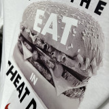 2025 T247 Hamburger ETA NK White  Pure Cotton T-shirt