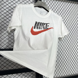 2025 T254 NK White  Pure Cotton T-shirt