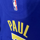 2025 T259 Warriors  PAUL #3 NK Blue  Pure Cotton T-shirt