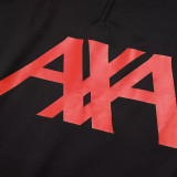 25/26 LIV Black Half Pull Kids Tracksuit  (童装、半拉链)