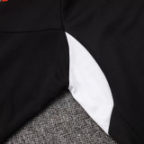 25/26 LIV Black Half Pull Kids Tracksuit  (童装、半拉链)