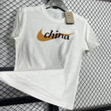 2025 T248 NK China White  Pure Cotton T-shirt