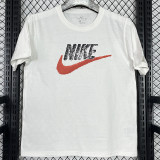 2025 T254 NK White  Pure Cotton T-shirt