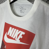 2025 T257 Mountaini NK White  Pure Cotton T-shirt