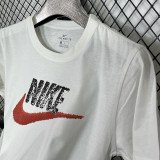 2025 T254 NK White  Pure Cotton T-shirt