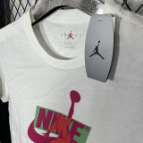 2025 T249 Flying Man White  Pure Cotton T-shirt