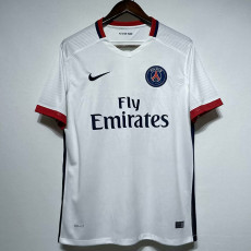 2015/2016  PSG Paris  White Retro Soccer Jersey