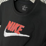 2025 T254 NK Black  Pure Cotton T-shirt