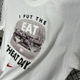 2025 T247 Hamburger ETA NK White  Pure Cotton T-shirt
