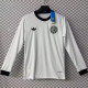 25/26 Germany White 125th Anniversary Edition  Long Sleeve  Fans Soccer Jersey