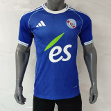25/26 Strasbourg Home  Fans Soccer Jersey