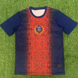25/26 PSG Royal Blue & Orange  Fans Training Shirts